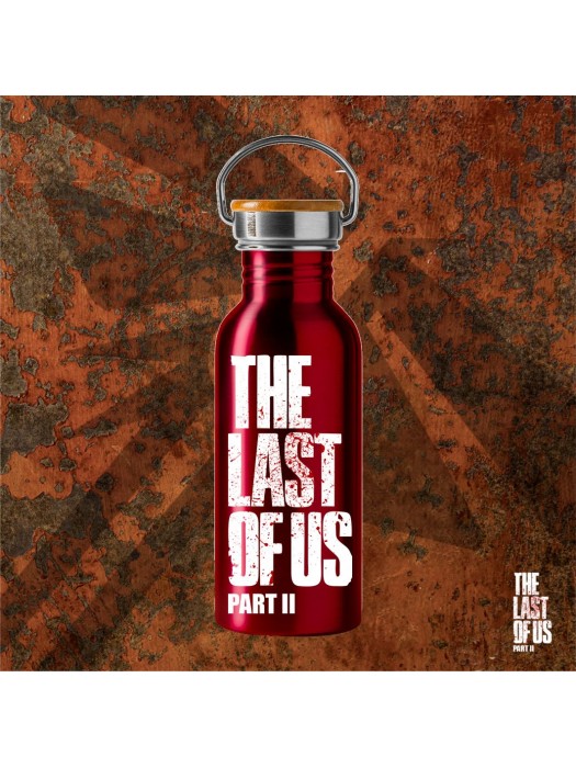 МЕТАЛНА БУТИЛКА ЗА ВОДА THE LAST OF US PART II - RED